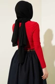 Yanları Büzgülü Sandy Bluz Kırmızı - 3