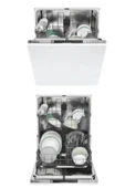 Hoover Ankastre Set HOT3051BI + HH64FC + HDG6C1GBTK+ Hı 3E7L0S-17- Tam Ankastre Bulaşık Makinesi - 3