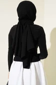Yanları Büzgülü Sandy Bluz Siyah - 3