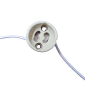GU10 duy 2A LED halojen lamba duyu 0,75 mm² silikon tel seramik duy bağlantı duyları 300 W enerji sınıfı A - 3