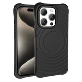 iPhone 15 Pro M-safe Şarj Özellikli Airbagli Mat Görünümlü Hepi Kapak thumbnail 7