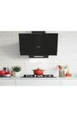 Hoover Siyah Cam Ankastre Set (HDG6C2GBTK Davlumbaz, HVW6MBB Ocak, HOT3051BI/E Fırın) - 6