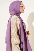 Kamuflaj Desen Jakar Şal Lila - 3