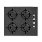 Esty (AEF6601B01 - ACO5601B02 - 3480B01) Siyah Cam Ankastre Set - 3