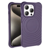 iPhone 15 Pro M-safe Şarj Özellikli Airbagli Mat Görünümlü Hepi Kapak thumbnail 2