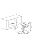 AFM tech Black Turmalin Plus 3'lü Kumandalı Cam Ankastre Set ( Fm7600b-fm2200b-fm3400b ) - 5