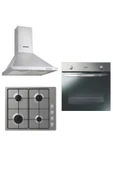 Candy Hoover Inox 3'lü Ankastre Set - 1