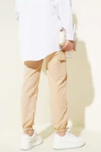 Paça Lastikli Zincirli Kargo Pantolon Camel thumbnail 3