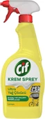 Cif Krem Sprey Ultra Yağ Çözücü Yüzey Temizleyici Limon 750 ml - 1