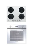 Hoover 2'li Beyaz Cam Ankastre Set ( 3051-hvwm6mw ) - 1