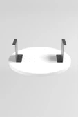 SEDAŞ LIVING UNITS Siyah Koltuk Yanı Sehpa Kola Monteli Ayarlanabilir Tepsi 34 Cm Genişlik Dekoratif Modern Tepsi - 3