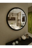 SEDAŞ LIVING UNITS Dekoratif Yuvarlak Antre Hol Koridor Duvar Salon Mutfak Banyo Wc Ofis Aynası 50 cm - 1