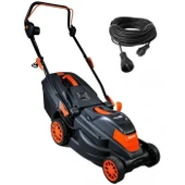 GardenPro ZF6102 Çim Biçme Makinası 1600 watt + Uzatma Kablosu 20 mt - 1
