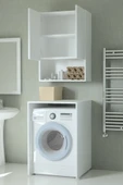 Sofya Çamaşır Makinesi Dolabı Beyaz - 1