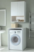 Sofya Çamaşır Makinesi Dolabı Beyaz - 3