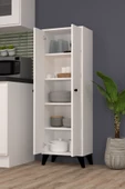 İlkay Çok Amaçlı 2 Kapaklı 5 Raflı Dolap - 3