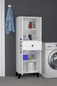 Zümra Kapaklı ve Çekmeceli Banyo Dolabı - 1