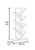 Selvi Çapraz Kitaplık Safir - 3