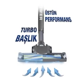 Fantom Pratic Air Power P 1250 Toz Torbasız Dikey Süpürge - Antrasit - 5