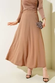 Kloş Model Etek Latte thumbnail 1