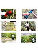 Germany Style Kömürsüz 10'lu Set Teleskopik Kırıcı-Matkap-Dekupaj-Daire Testere-Budama Testeresi-M - 4