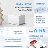 Mercusys Halo H80X 3000 Mbps 2'li Router - Teşhir - 5