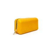 aromatik KOKULU gece çantası CLUTCH ÇANTA PİTON YILAN DESENLİ- kokulu özel gece çantası altın sarısı - 1