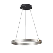 Apliqa Late Gri 60'lık Yuvarlak 41 Watt Modern Sarkıt Salon Led Avize thumbnail 4