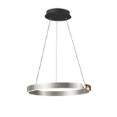 Apliqa Late Gri 60'lık Yuvarlak 41 Watt Modern Sarkıt Salon Led Avize thumbnail 2