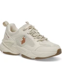U.S. Polo Assn MAYBE WMN 5FX Bej Kadın Sneaker Ayakkabı 101947174 - 2