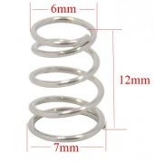 3D Yazıcı Isıtmalı yatak platformu destek yayı çap 6-7mm x 1 adet  (rf127) - 1