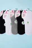 Bayan 6lı Sneakers Bambu Çorap Asorti 1 - 2