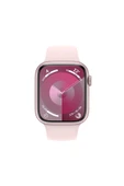 Apple Watch Series 9 GPS 45mm Pembe Alüminyum Kasa ve Uçuk Pembe Spor Kordon - S/M - 2