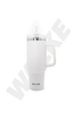 Luxury Pipetli Bardak Termos 1.2 Litre Bej - 1