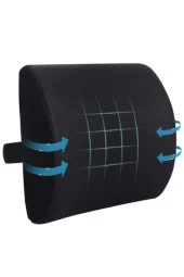 Sırt Yastığı Sırt Minderi Sandalye Yastığı Koltuk Sırt Minderi Ortopedik Minder Bel Minderi - 2