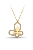 Kelebek Altın Kolye thumbnail 1