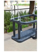 Teplay Zincirli Korumalı Bebek Salıncağı Siyah - 2