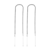 Gümüş Zincirli Küpe thumbnail 1