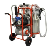 Sezer Çelik Güğüm Dört Başlık İnek Sağım Makinesi - 3