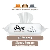 Petcare Evcil Hayvan Islak Havlusu 60LI x 5 Adet (300 Yaprak) thumbnail 2