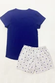 KIZ ÇOCUK ŞORTLU PİJAMA TAKIMI PAMUK BASKILI A12 - 4