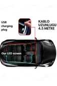 Led Ekran Matrix Panel Cama Yapışan En Büyük Boy 20X64 Telefon App Kontrol Digital Araba Yazısı - 3