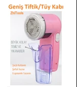 Zhltools Şarjlı Tiftik Tüy Toplama Aleti Pembe - 3