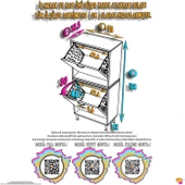 Modilayn İLKİM Modern Çamaşır Ünitesi, 55x138x32,5 cm Gizli 4 Göz Minimalist Sepetli Dolap thumbnail 4