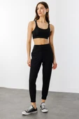 Kadın Yüksek Bel Jogger Eşofman Altı Joggers NEW-JOGER - 11