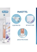 Oral-B Genius X AI Art of Brushing Rosegold Şarjlı Diş Fırçası - 2