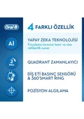 Oral-B Genius X AI Art of Brushing Rosegold Şarjlı Diş Fırçası - 3