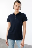 Kadın Basic Polo Yaka Tişört KADIN-POLOYAKA - 11
