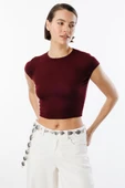 Kısa Kollu Kadın Crop T-shirt CROP-T-SHIRT - 7