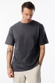 Erkek Oversize Fit %100 Organik Pamuk Bisiklet Yaka Tişört OVERSIZE-ERKEK-T-SHIRT - 9